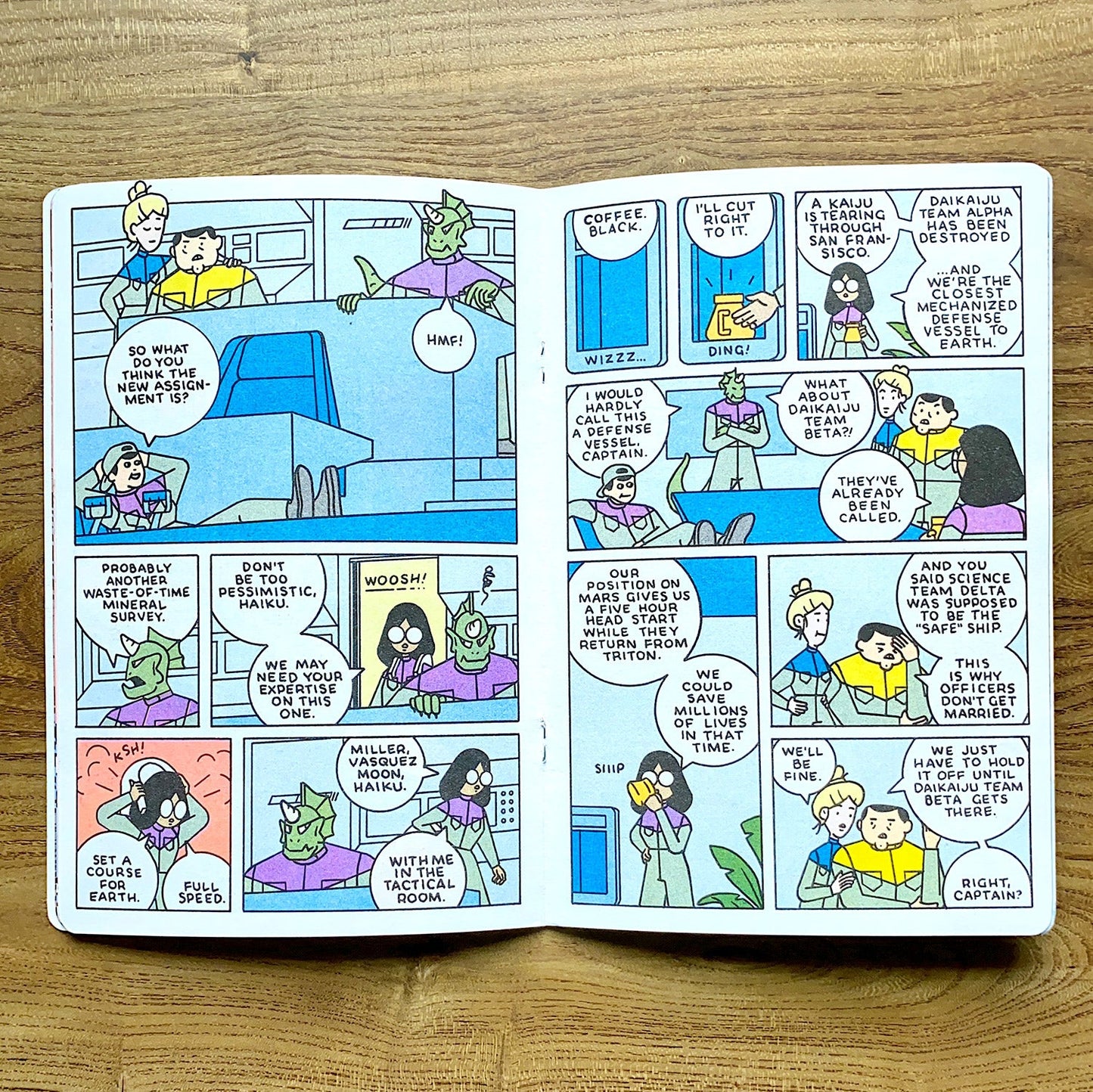 Daikaiju Team Alpha No. 1 - By JB Roe and Erik S. Gutierrez