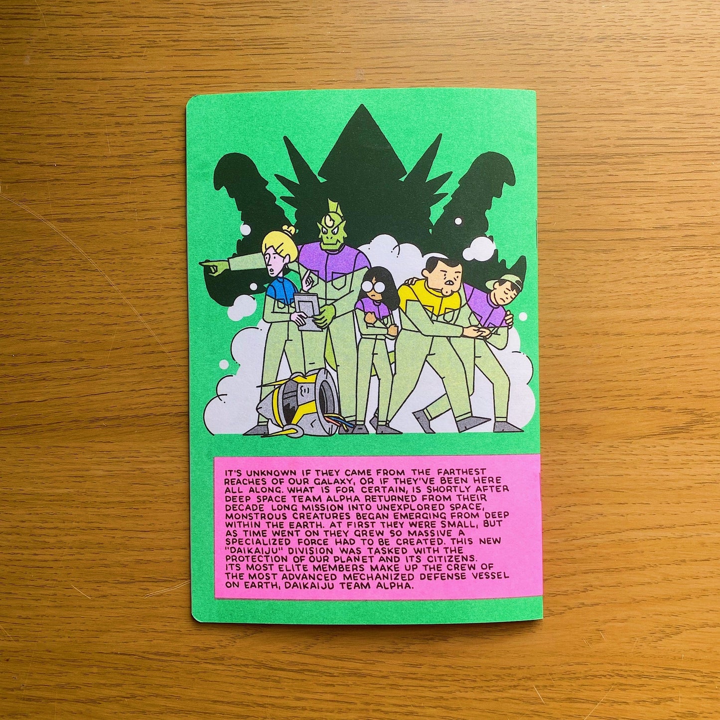 Daikaiju Team Alpha No. 2 - By JB Roe and Erik S. Gutierrez