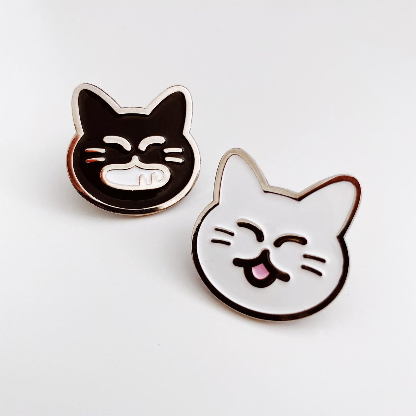 Shiro Neko - Soft Enamel Pin