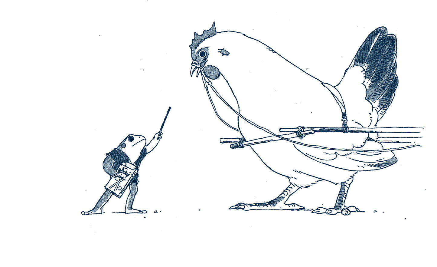 A Frog in the Fall - By Linnea Sterte