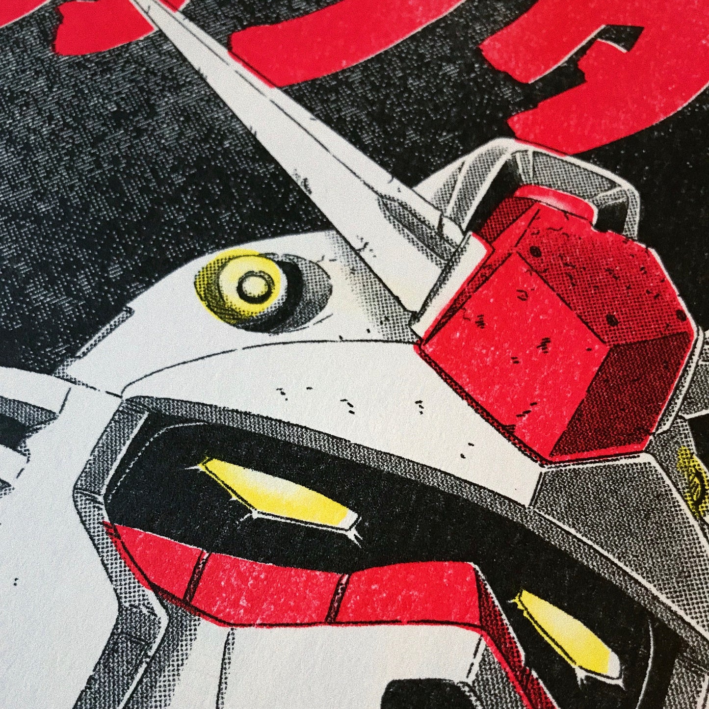 Gundam RX-78-02 (A3 Risograph Print)