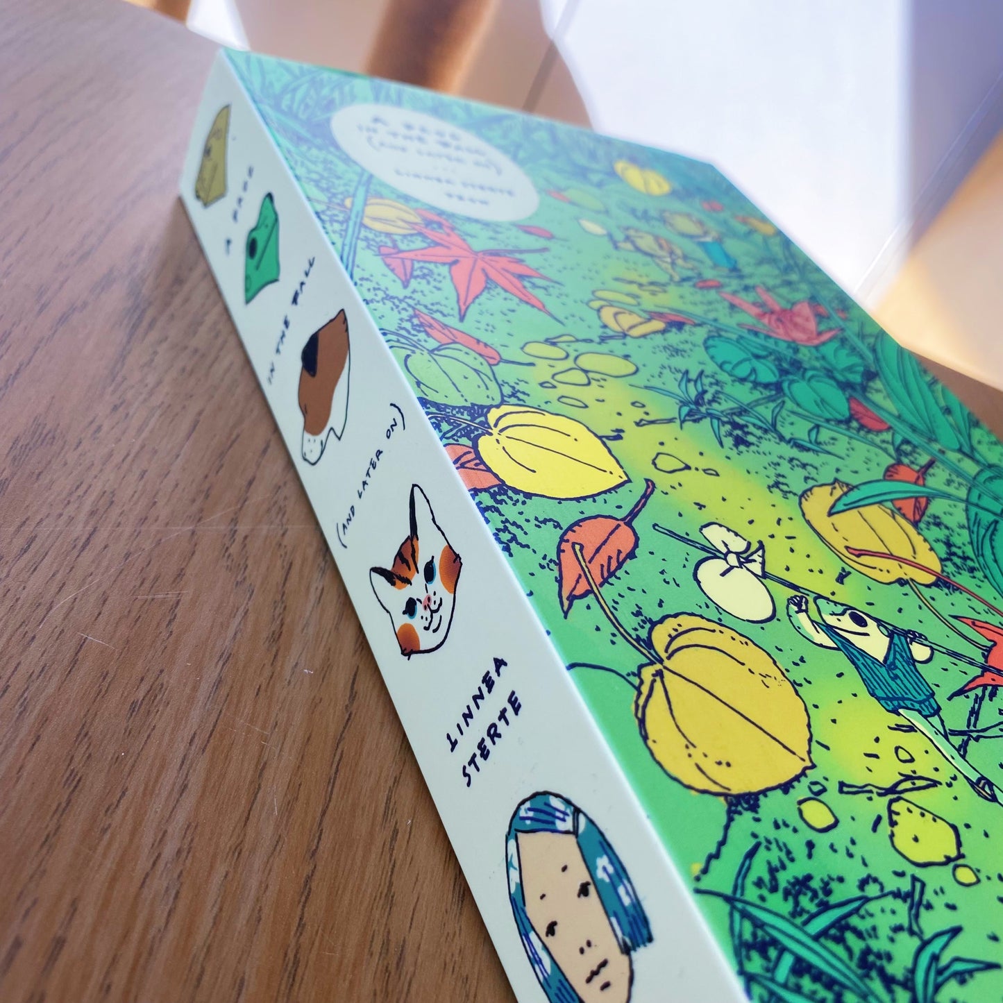 A Frog in the Fall - By Linnea Sterte