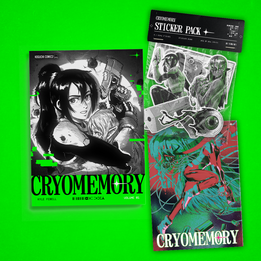 KICKSTARTER SHIPPING | CRYOMEMORY by Kyle Fewell