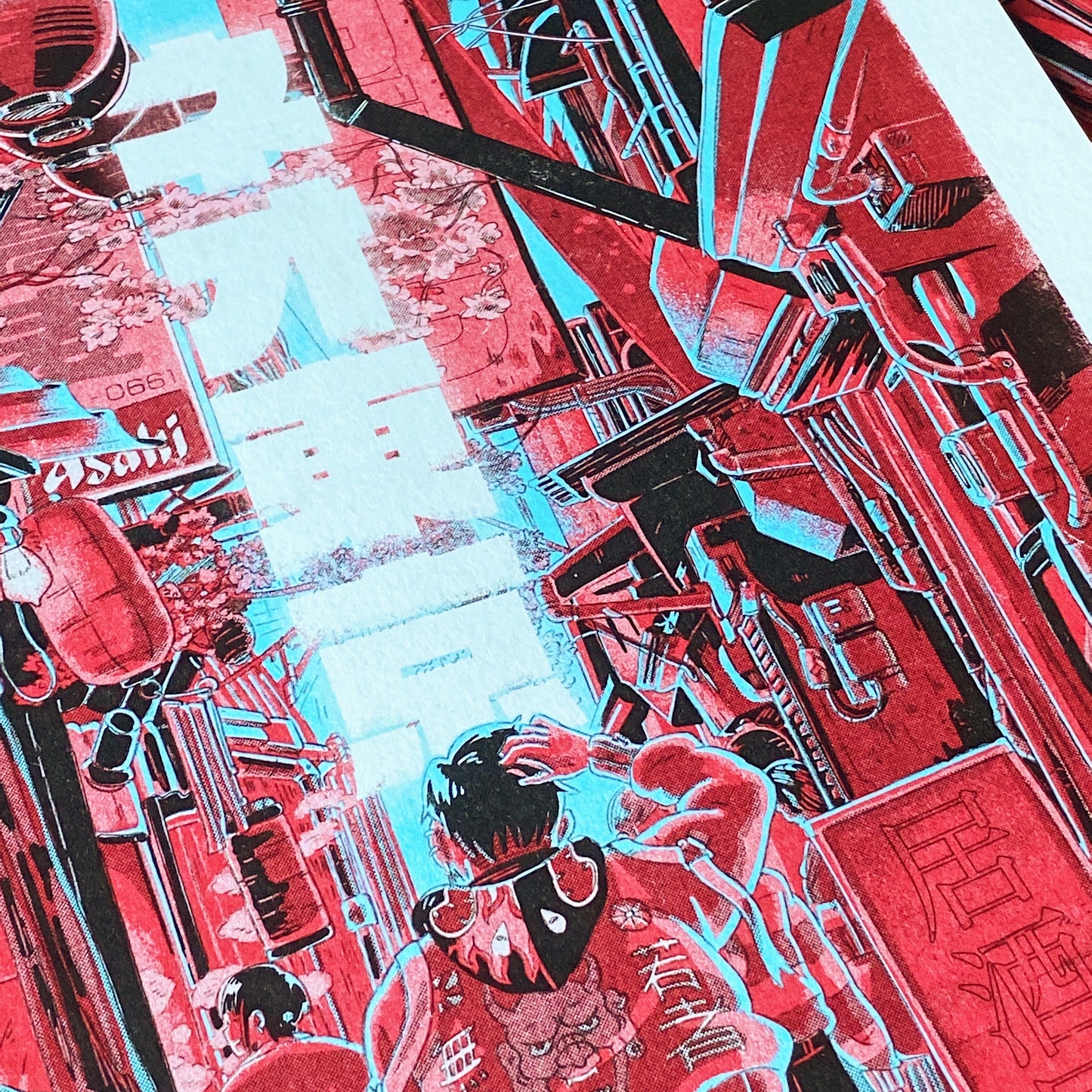 Neo-Tokyo 2019 (A3 Risograph Print)